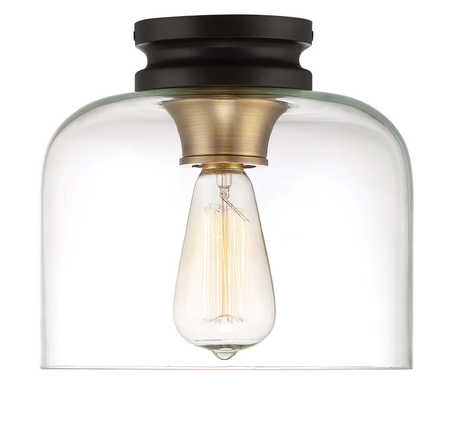 Ezra 1-Light Flushm… - image