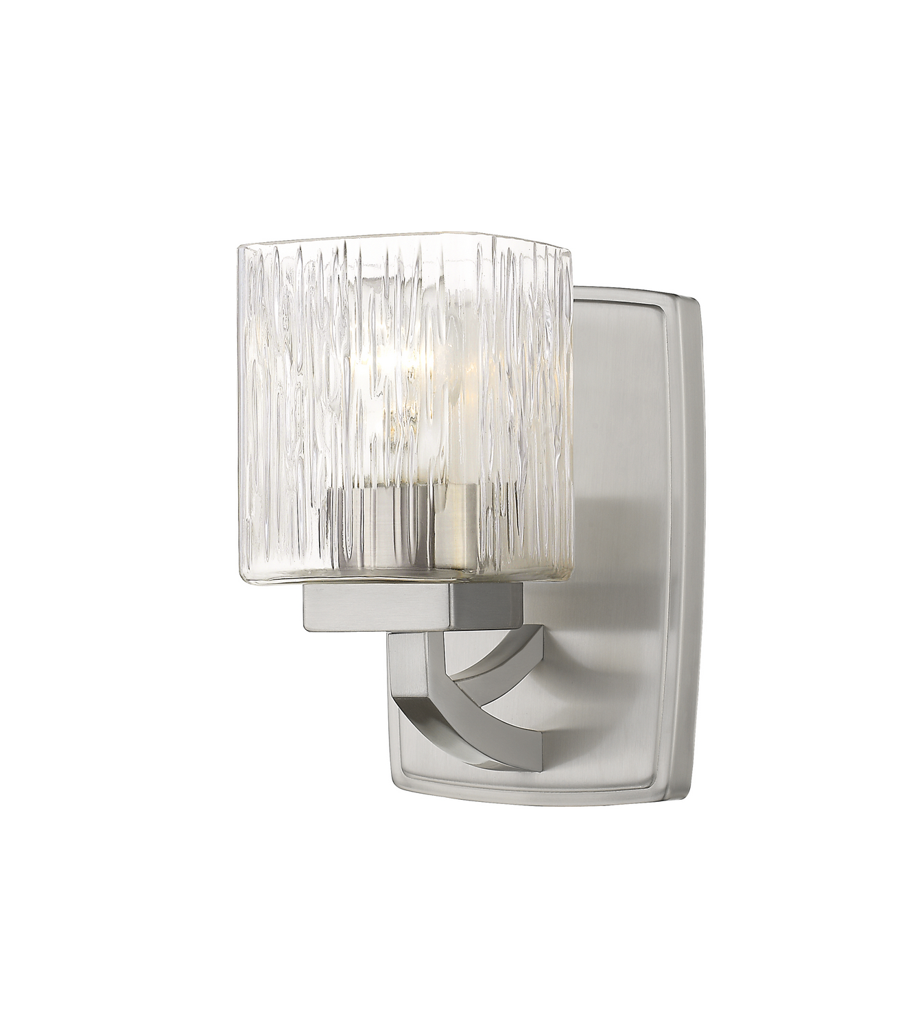 One Light Wall Sconce by Z-Lite - Zaid Collection, Brushed Nickel Finish - 1929-1S-BN