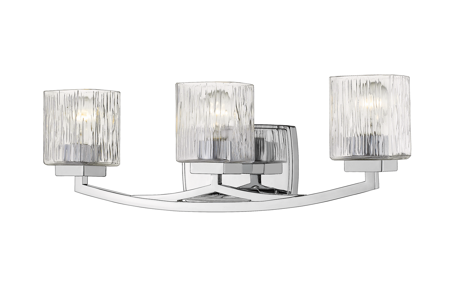 Three Light Vanity by Z-Lite - Zaid Collection, Chrome Finish - 1929-3V-CH