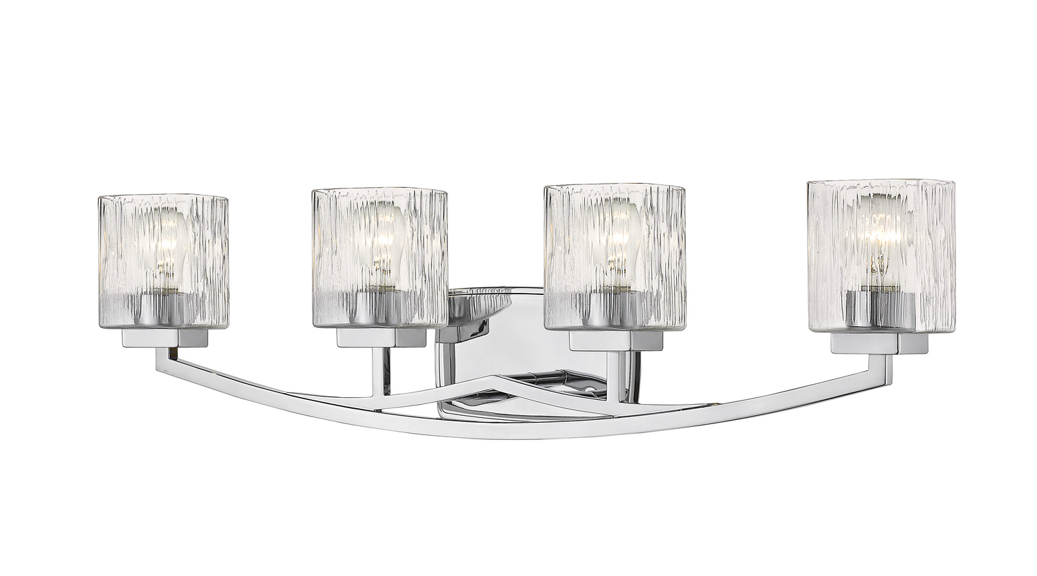 Four Light Vanity by Z-Lite - Zaid Collection, Chrome Finish - 1929-4V-CH