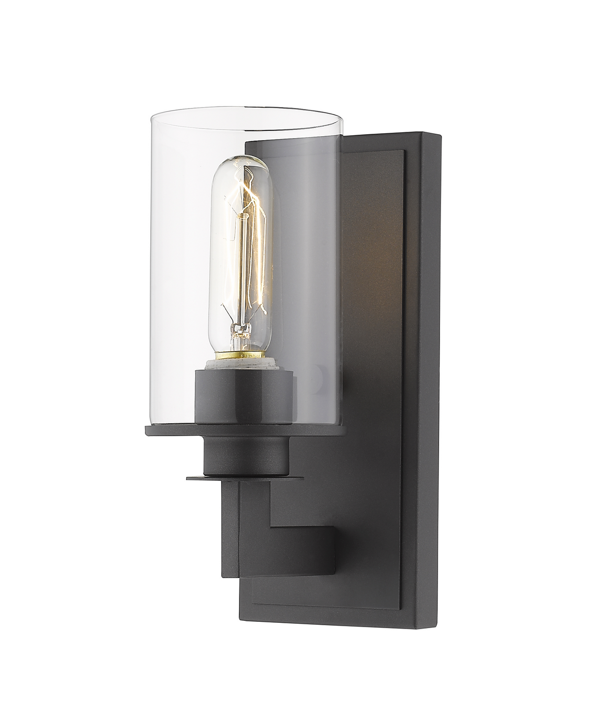One Light Wall Sconce by Z-Lite - Savannah Collection, Bronze Finish - 462-1S-BRZ
