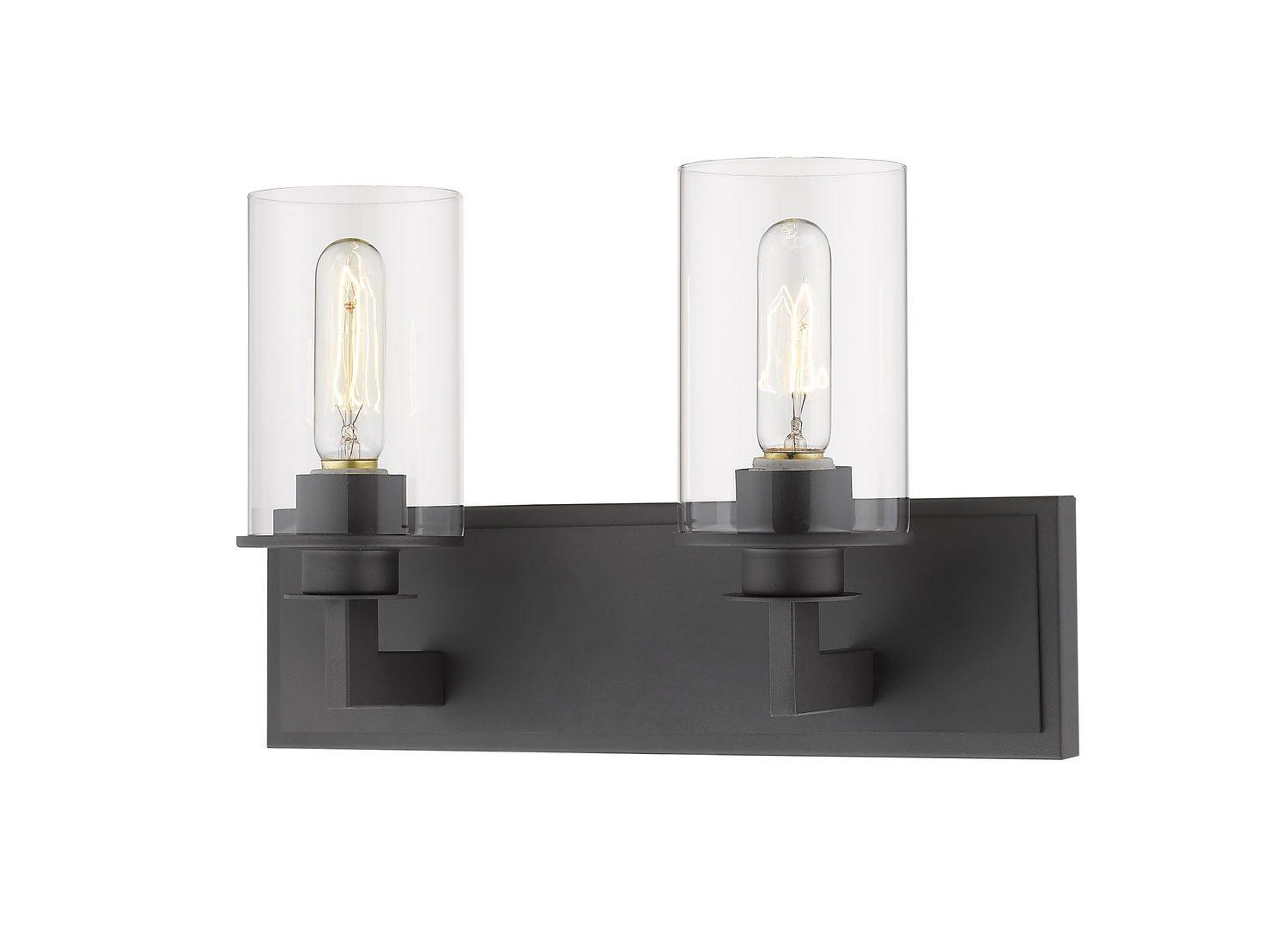 Two Light Vanity by Z-Lite - Savannah Collection, Bronze Finish - 462-2V-BRZ