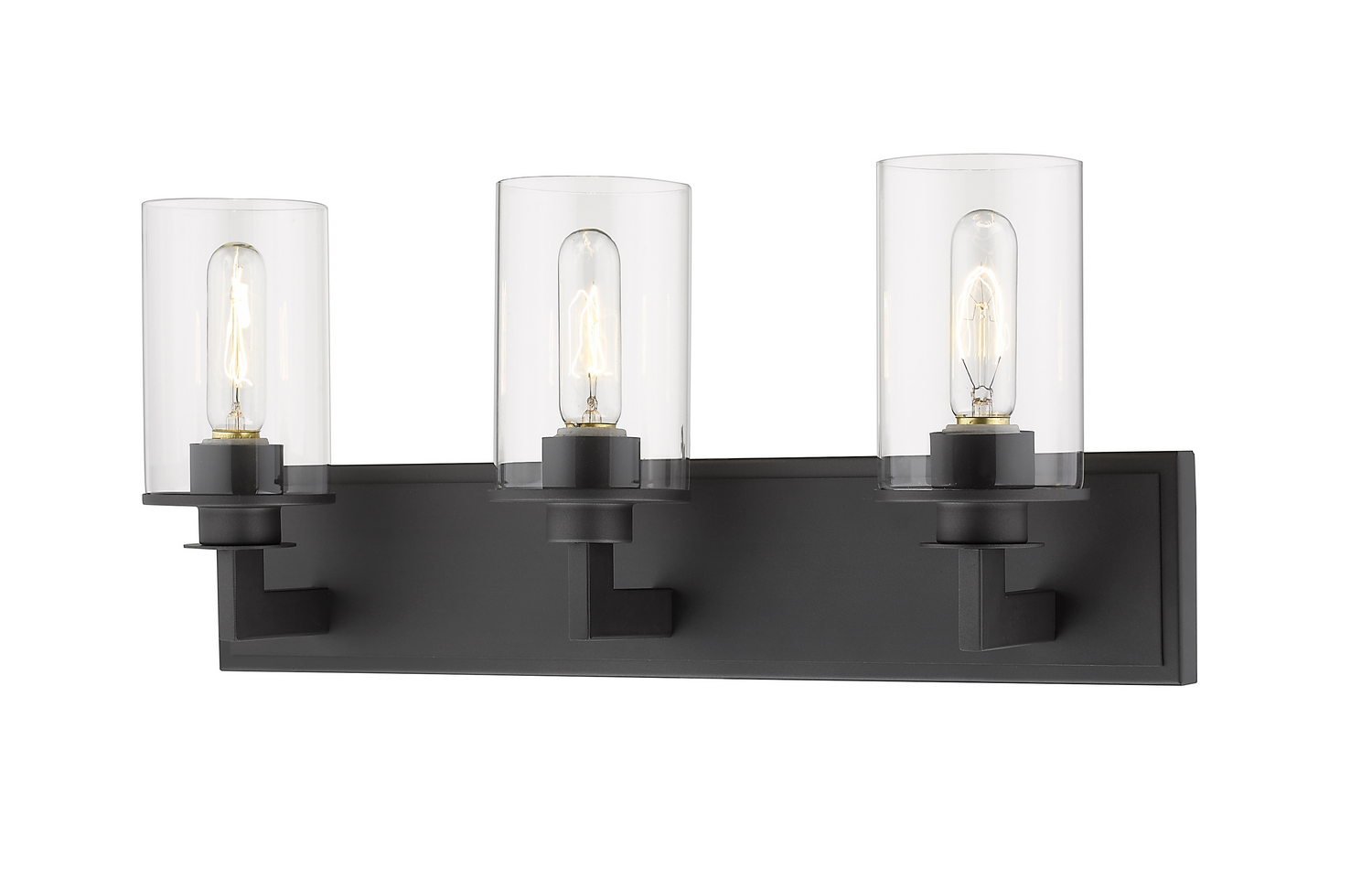 Three Light Vanity by Z-Lite - Savannah Collection, Bronze Finish - 462-3V-BRZ