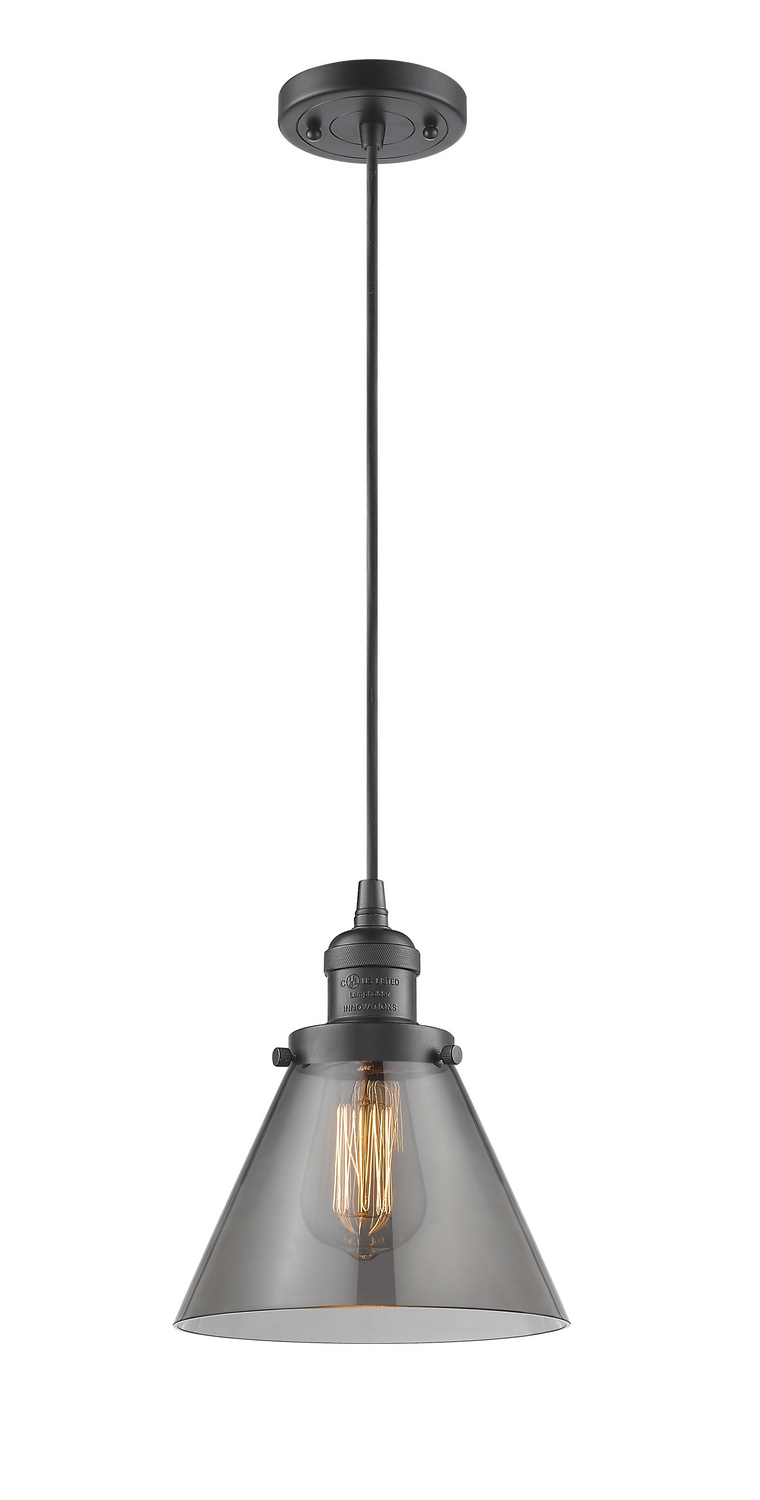 LED Mini Pendant by Innovations - Franklin Restoration Collection, Oil Rubbed Bronze Finish - 201C-OB-G43-LED