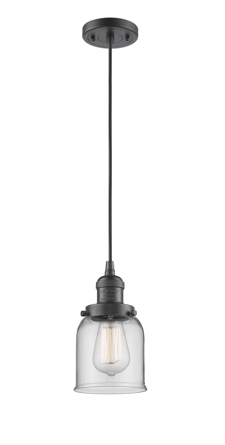 LED Mini Pendant by Innovations - Franklin Restoration Collection, Oil Rubbed Bronze Finish - 201C-OB-G52-LED