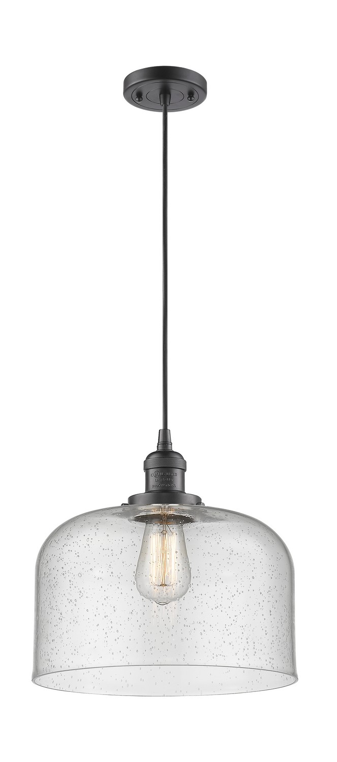 LED Mini Pendant by Innovations - Franklin Restoration Collection, Oil Rubbed Bronze Finish - 201C-OB-G74-L-LED