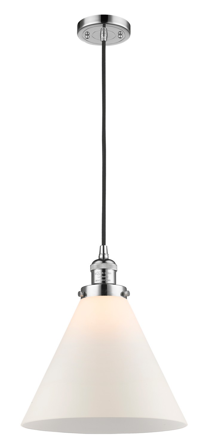 LED Mini Pendant by Innovations - Franklin Restoration Collection, Polished Chrome Finish - 201C-PC-G41-L-LED