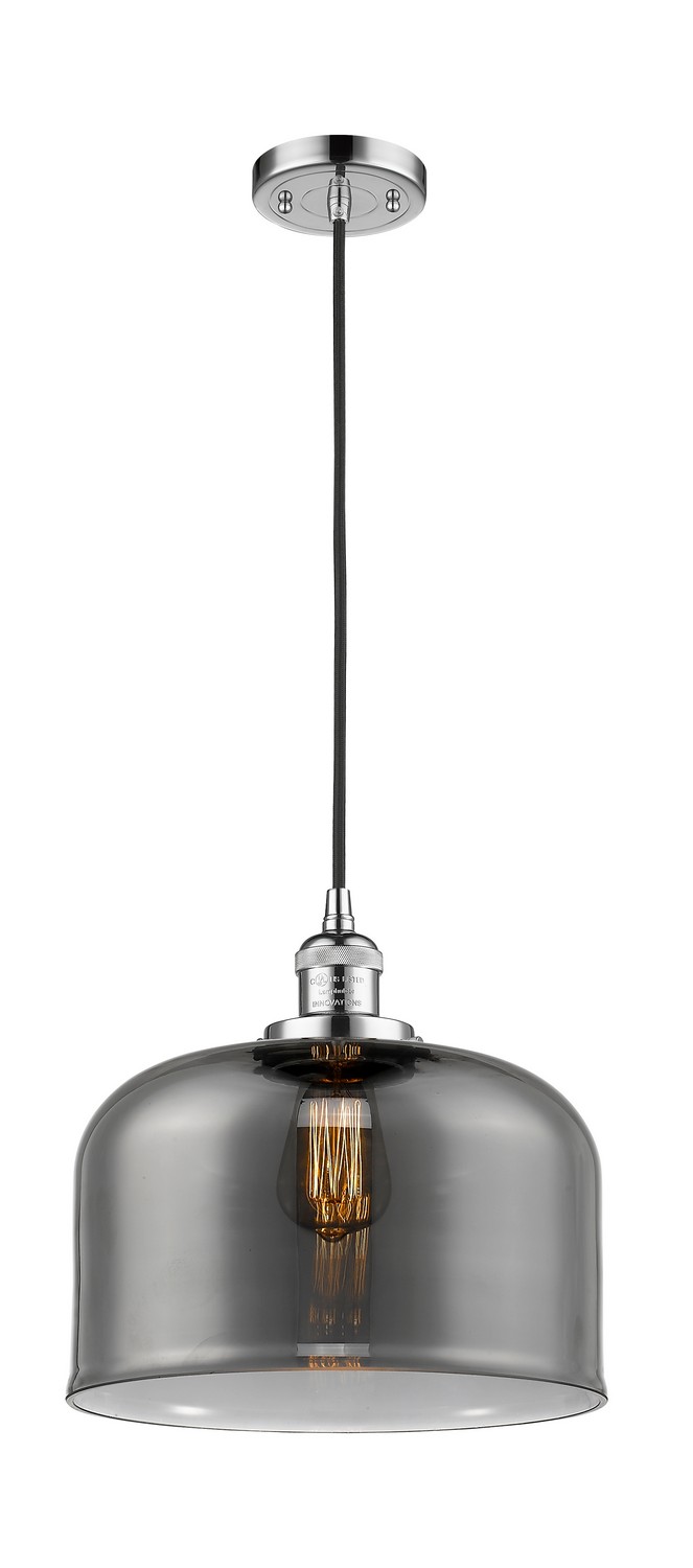 LED Mini Pendant by Innovations - Franklin Restoration Collection, Polished Chrome Finish - 201C-PC-G73-L-LED
