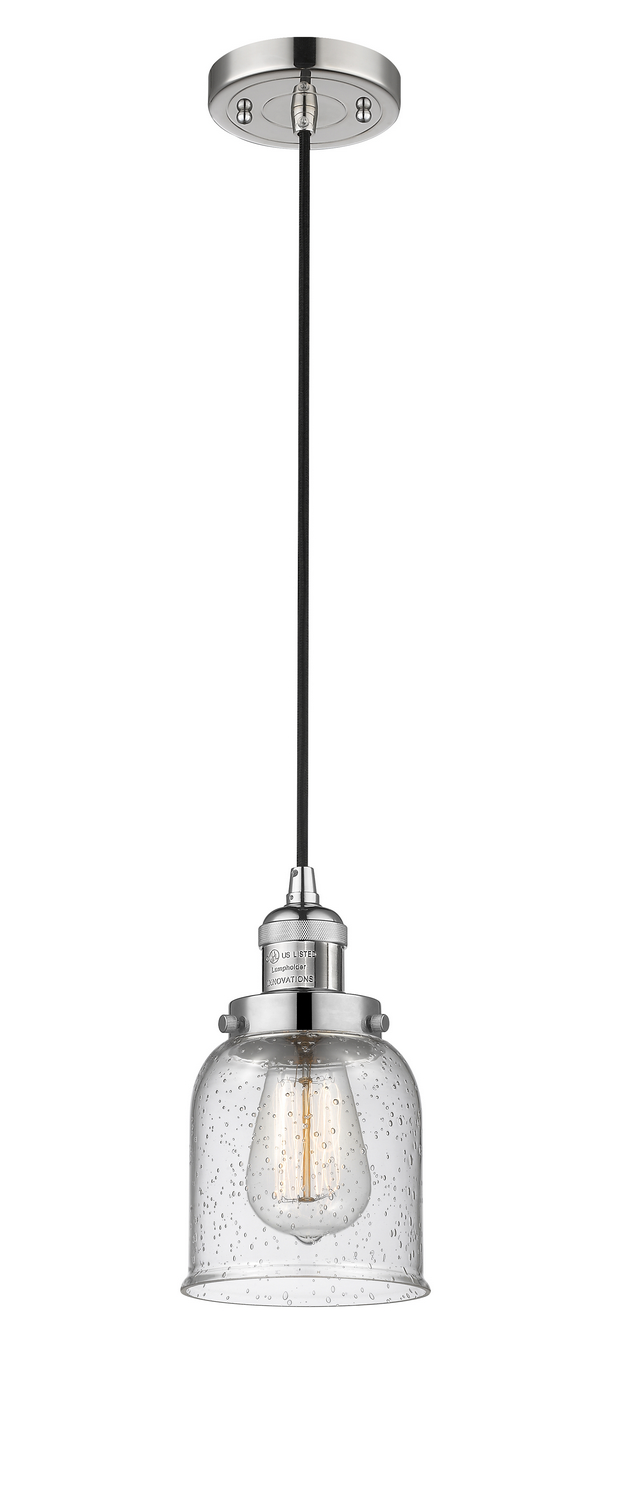 LED Mini Pendant by Innovations - Franklin Restoration Collection, Polished Nickel Finish - 201C-PN-G54-LED