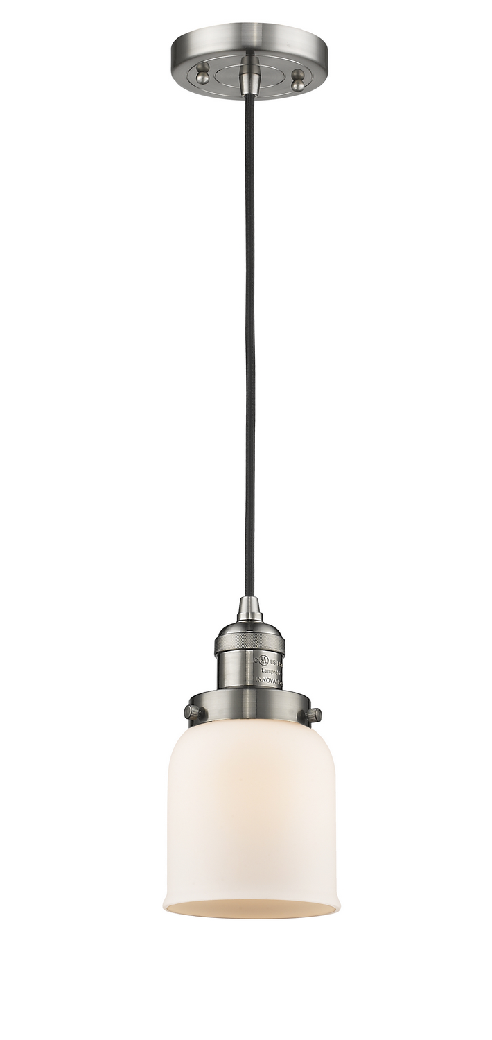 LED Mini Pendant by Innovations - Franklin Restoration Collection, Brushed Satin Nickel Finish - 201C-SN-G51-LED