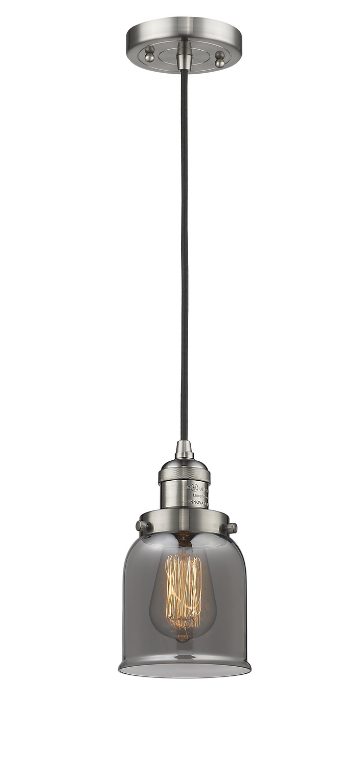 LED Mini Pendant by Innovations - Franklin Restoration Collection, Brushed Satin Nickel Finish - 201C-SN-G53-LED