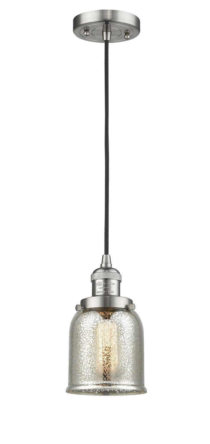LED Mini Pendant by Innovations - Franklin Restoration Collection, Brushed Satin Nickel Finish - 201C-SN-G58-LED