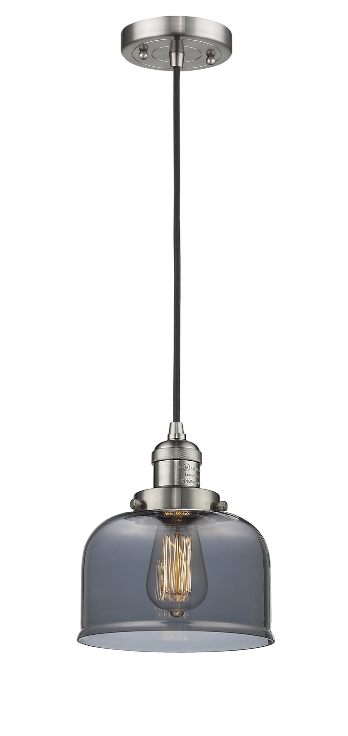 LED Mini Pendant by Innovations - Franklin Restoration Collection, Brushed Satin Nickel Finish - 201C-SN-G73-LED