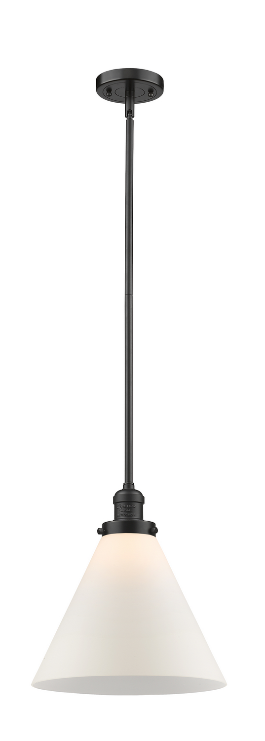 LED Mini Pendant by Innovations - Franklin Restoration Collection, Oil Rubbed Bronze Finish - 201S-OB-G41-L-LED