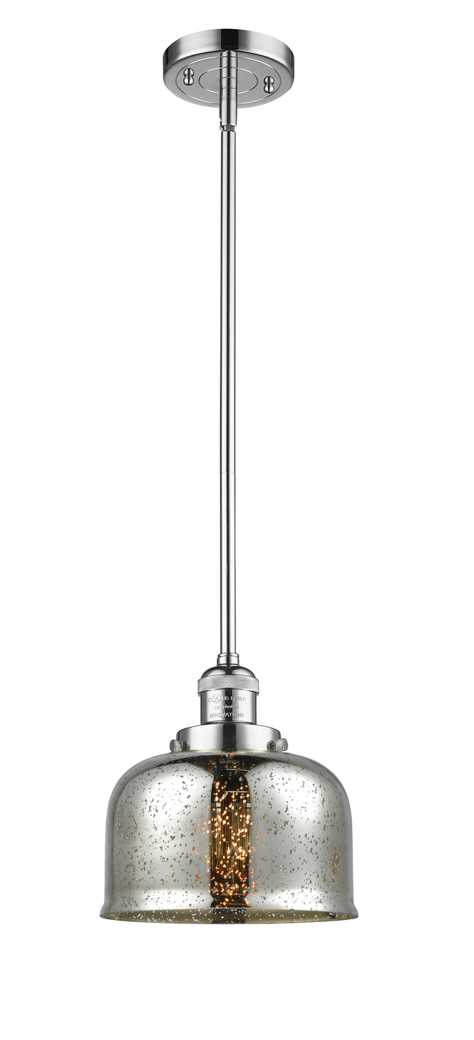 LED Mini Pendant by Innovations - Franklin Restoration Collection, Polished Chrome Finish - 201S-PC-G78-LED