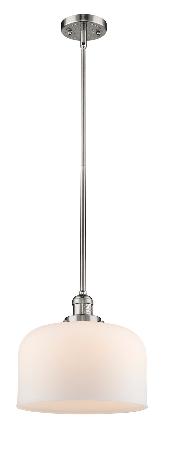 LED Mini Pendant by Innovations - Franklin Restoration Collection, Polished Nickel Finish - 201S-PN-G71-L-LED