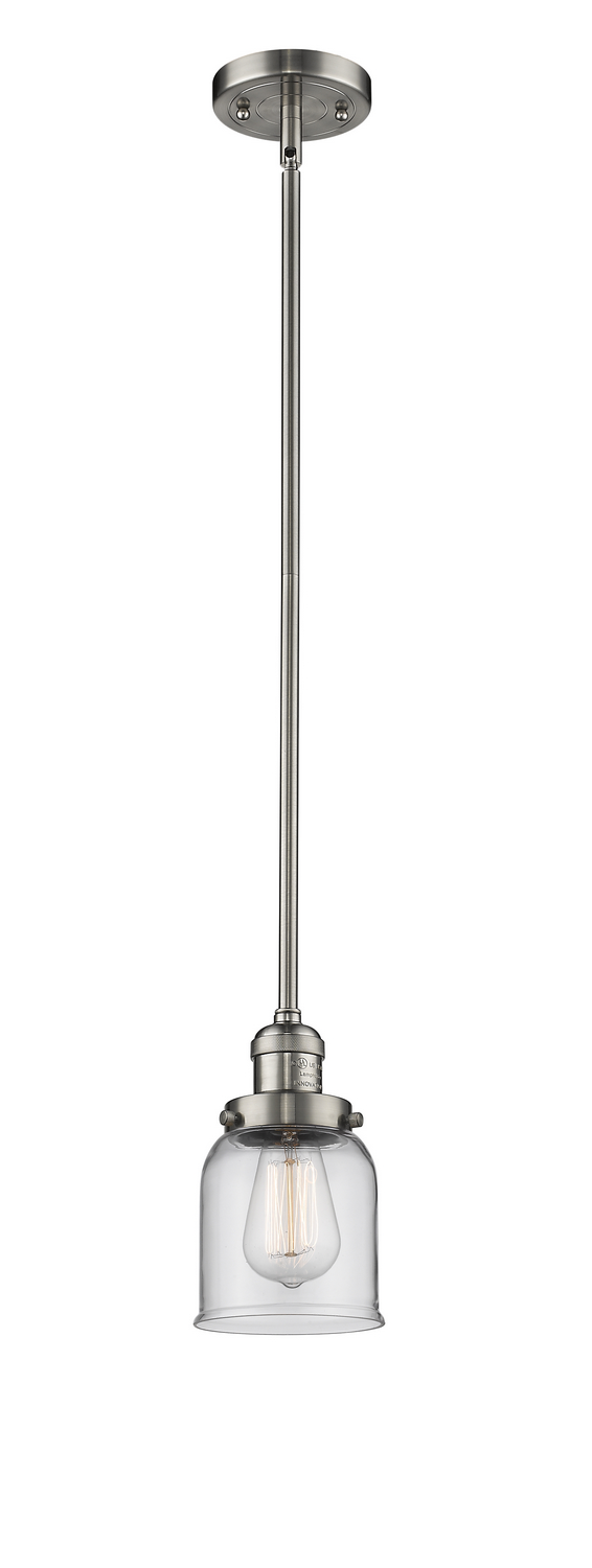 LED Mini Pendant by Innovations - Franklin Restoration Collection, Brushed Satin Nickel Finish - 201S-SN-G52-LED