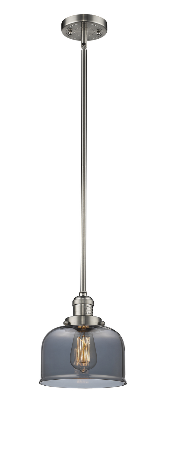 LED Mini Pendant by Innovations - Franklin Restoration Collection, Brushed Satin Nickel Finish - 201S-SN-G73-LED