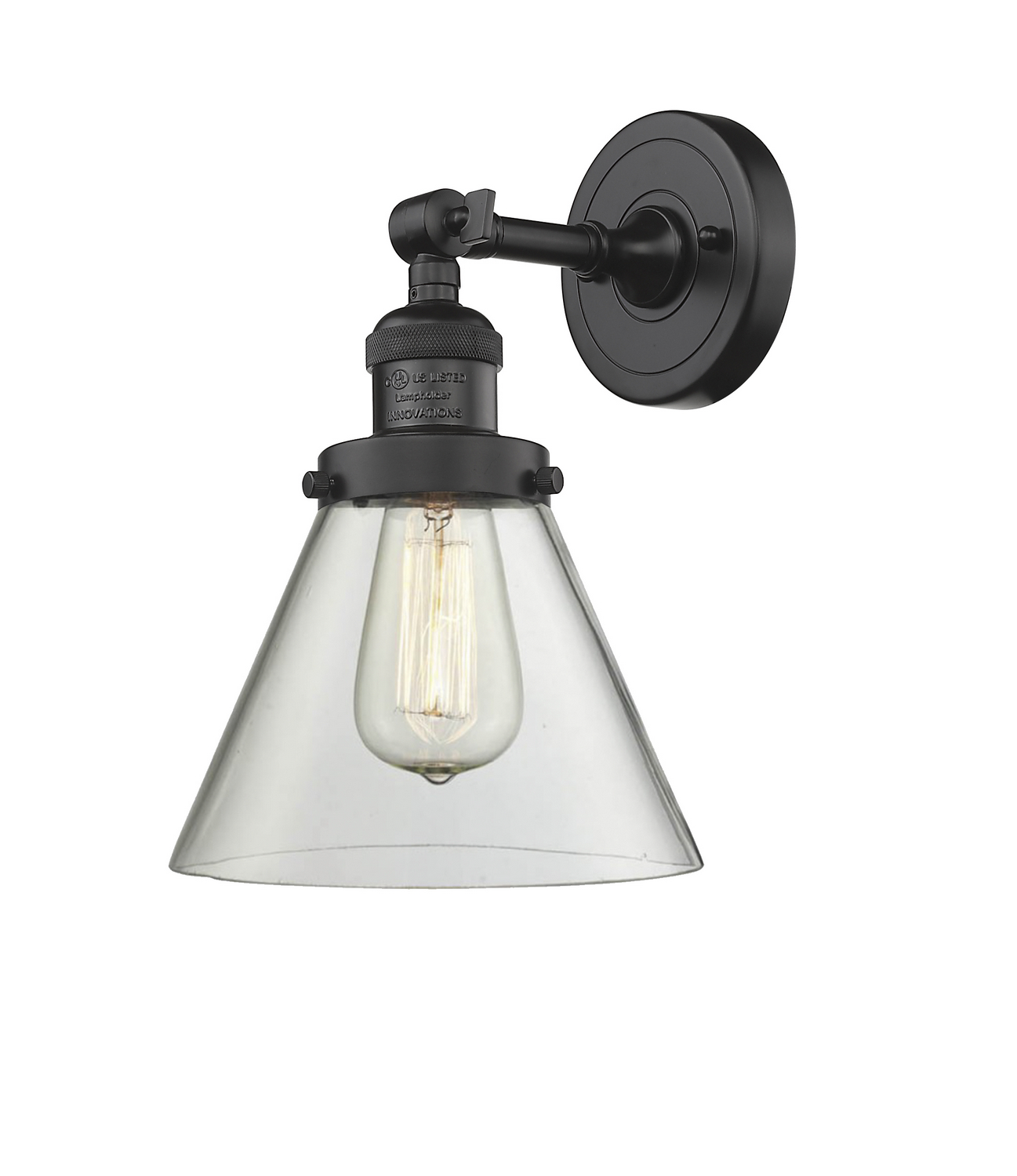 LED Wall Sconce by Innovations - Franklin Restoration Collection, Oil Rubbed Bronze Finish - 203-OB-G42-LED