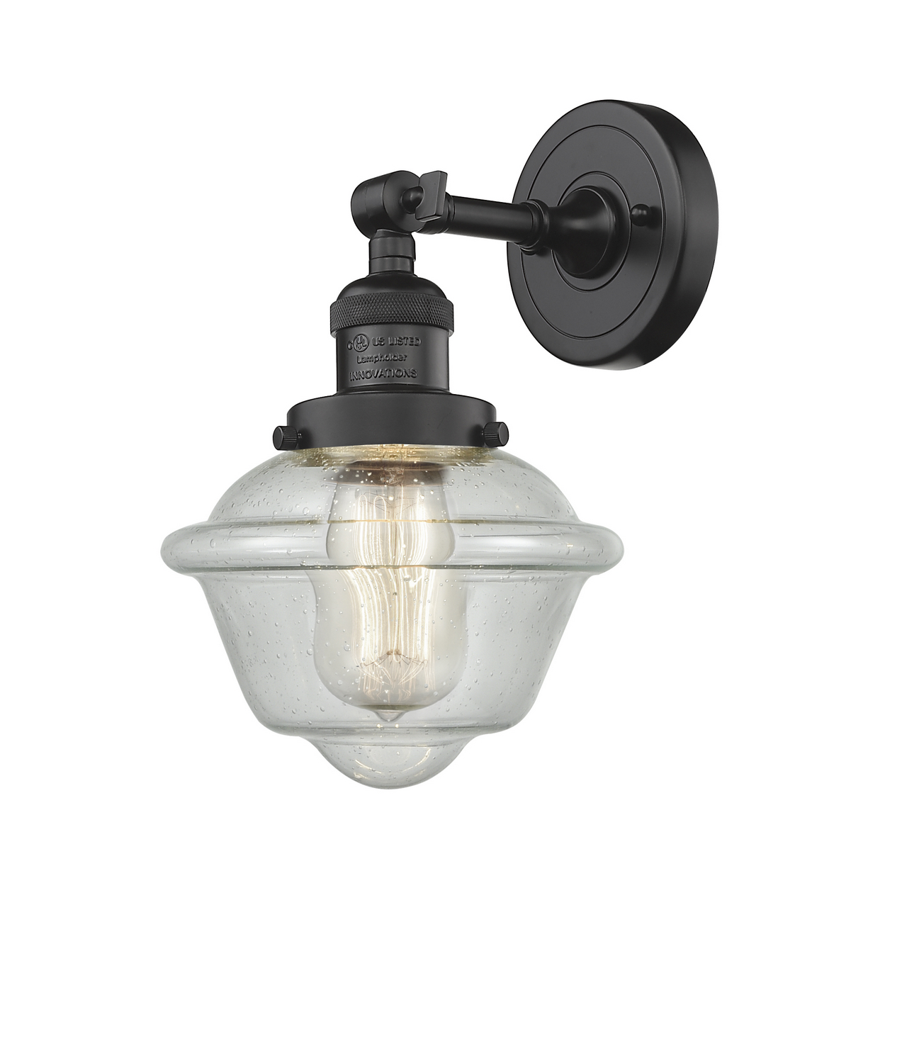 LED Wall Sconce by Innovations - Franklin Restoration Collection, Oil Rubbed Bronze Finish - 203-OB-G534-LED