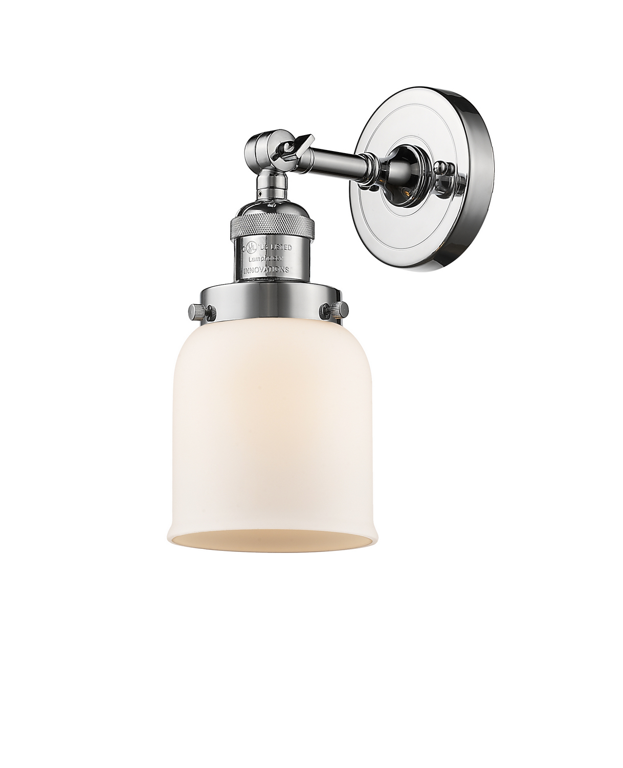 LED Wall Sconce by Innovations - Franklin Restoration Collection, Polished Chrome Finish - 203-PC-G51-LED