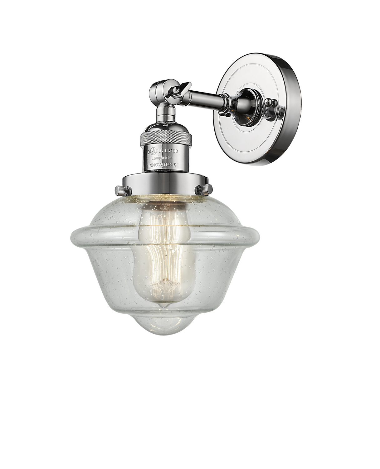 LED Wall Sconce by Innovations - Franklin Restoration Collection, Polished Chrome Finish - 203-PC-G534-LED