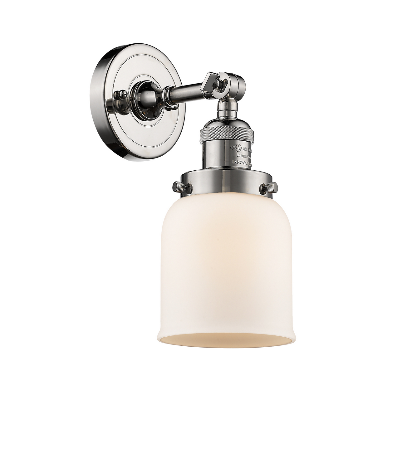 LED Wall Sconce by Innovations - Franklin Restoration Collection, Polished Nickel Finish - 203-PN-G51-LED