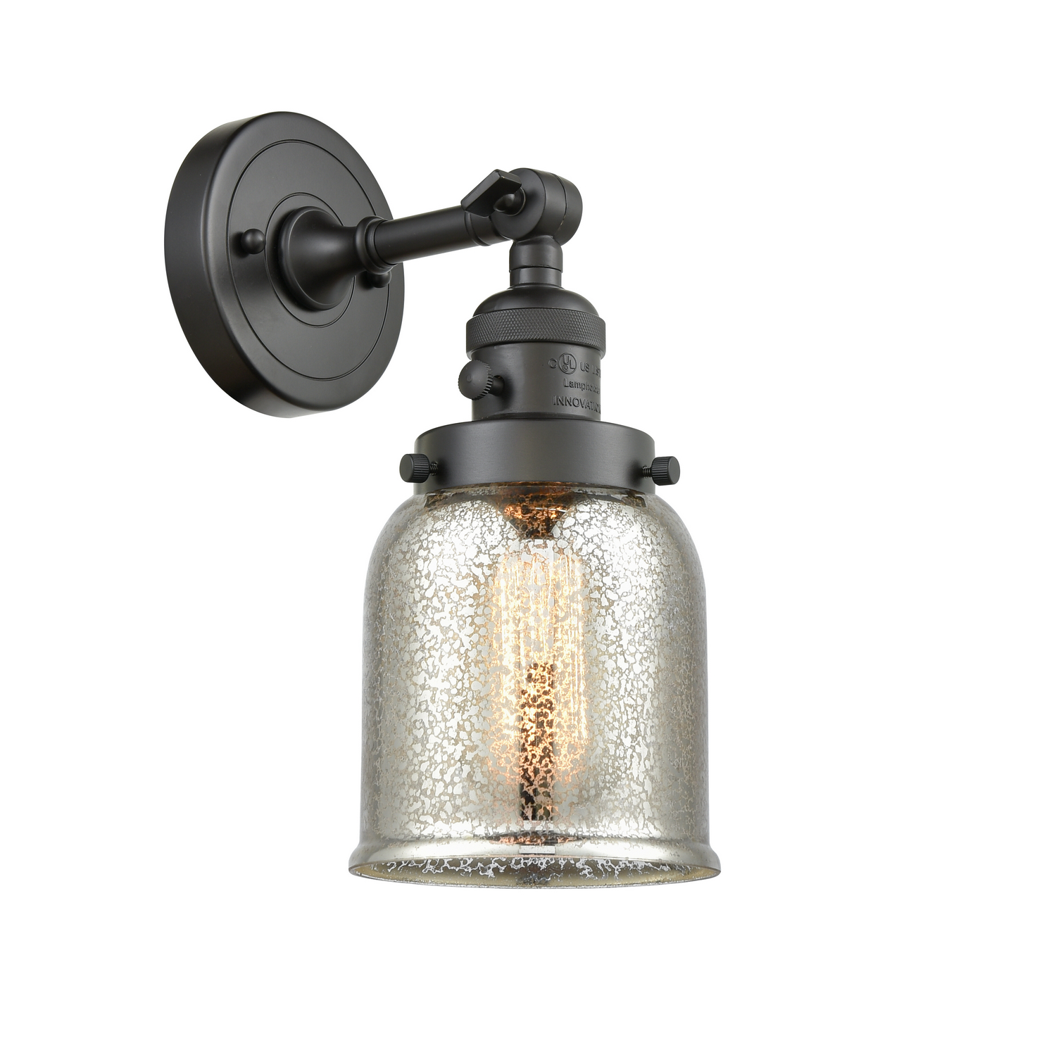 One Light Wall Sconce by Innovations - Franklin Restoration Collection, Oil Rubbed Bronze Finish - 203SW-OB-G58