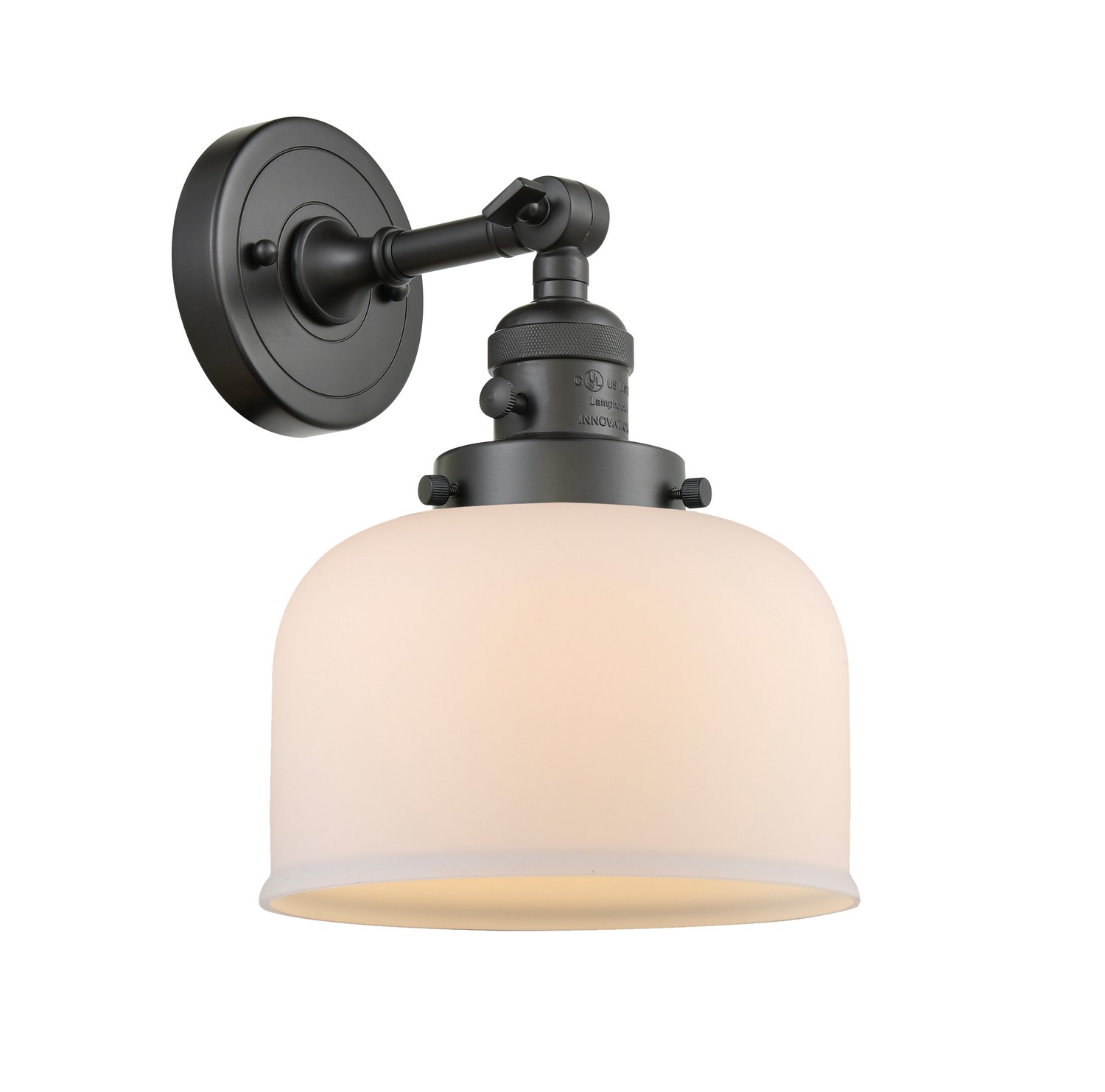 LED Wall Sconce by Innovations - Franklin Restoration Collection, Oil Rubbed Bronze Finish - 203SW-OB-G71-LED