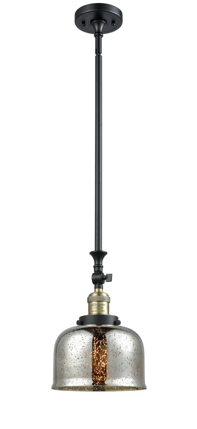 LED Mini Pendant by Innovations - Franklin Restoration Collection, Black Antique Brass Finish - 206-BAB-G78-LED