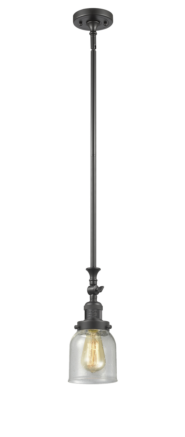 LED Mini Pendant by Innovations - Franklin Restoration Collection, Oil Rubbed Bronze Finish - 206-OB-G54-LED