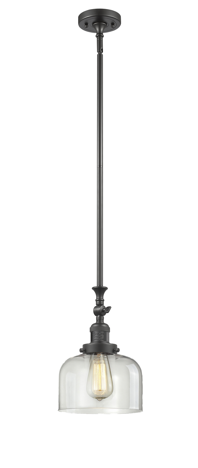 LED Mini Pendant by Innovations - Franklin Restoration Collection, Oil Rubbed Bronze Finish - 206-OB-G72-LED