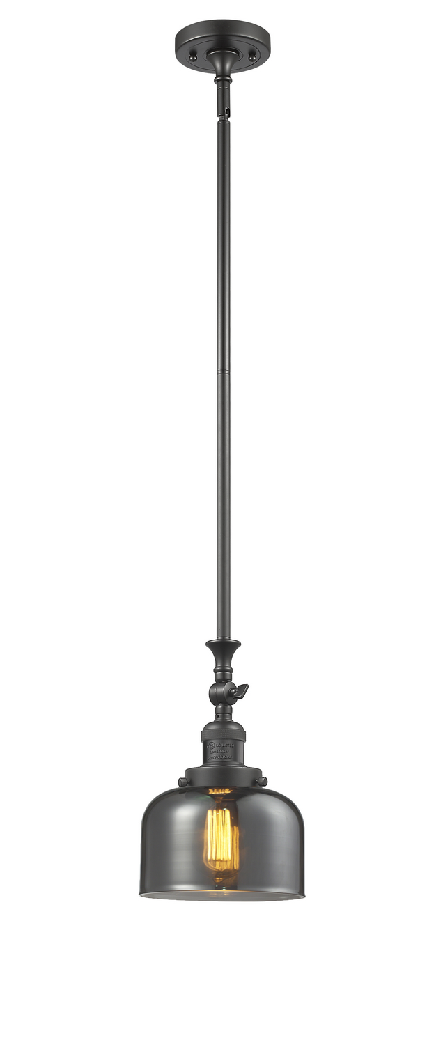 LED Mini Pendant by Innovations - Franklin Restoration Collection, Oil Rubbed Bronze Finish - 206-OB-G73-LED