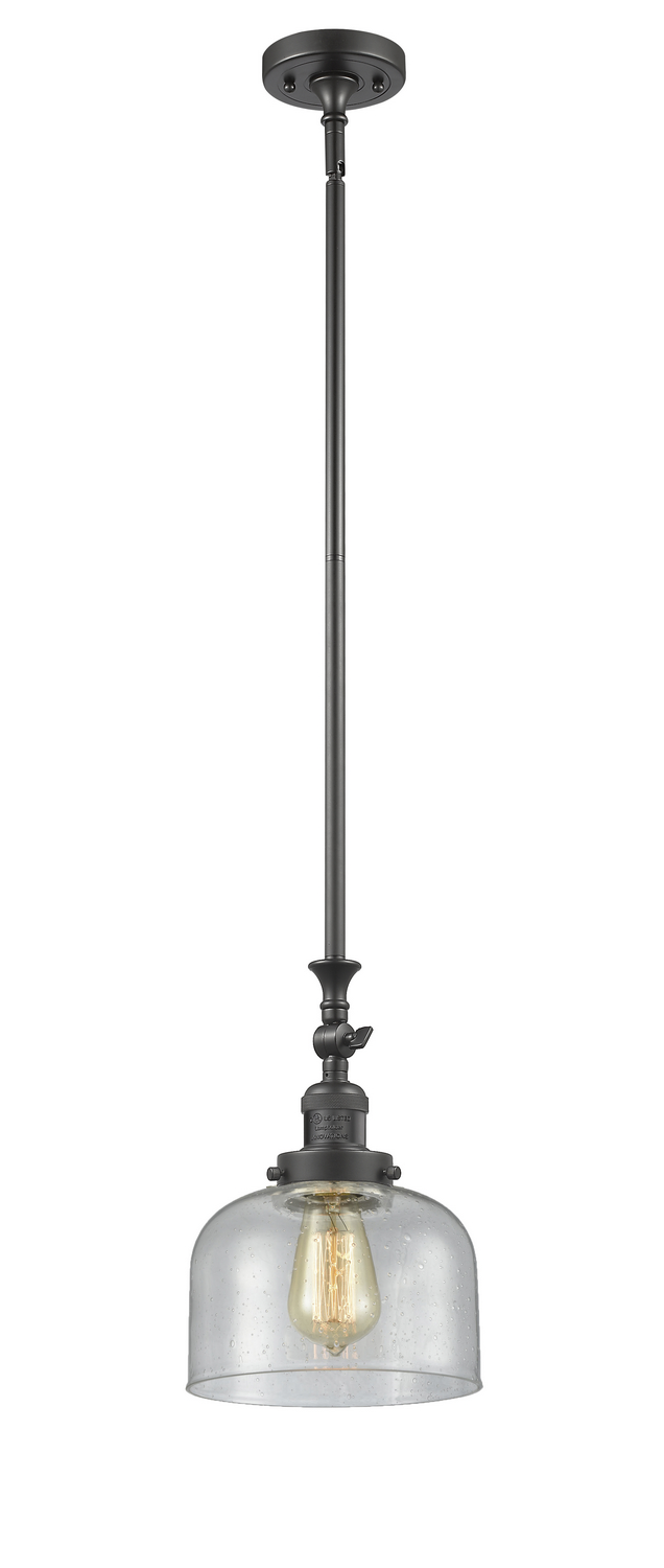 LED Mini Pendant by Innovations - Franklin Restoration Collection, Oil Rubbed Bronze Finish - 206-OB-G74-LED