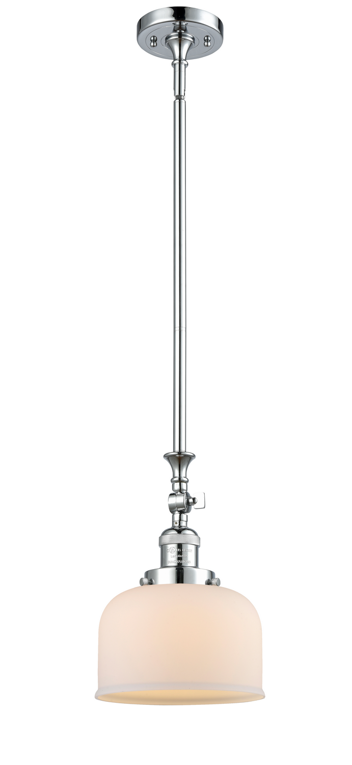 One Light Mini Pendant by Innovations - Franklin Restoration Collection, Polished Chrome Finish - 206-PC-G71