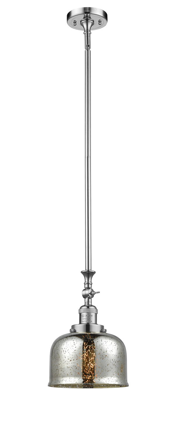 LED Mini Pendant by Innovations - Franklin Restoration Collection, Polished Chrome Finish - 206-PC-G78-LED