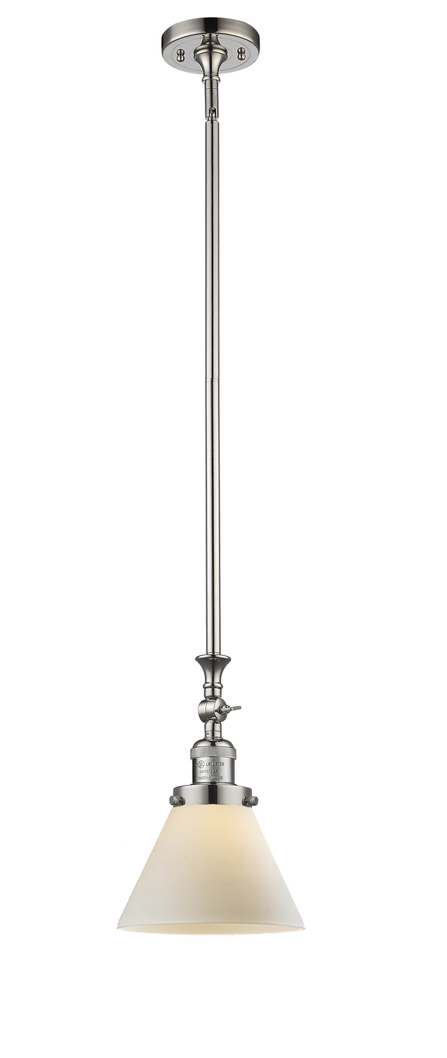 LED Mini Pendant by Innovations - Franklin Restoration Collection, Polished Nickel Finish - 206-PN-G41-LED