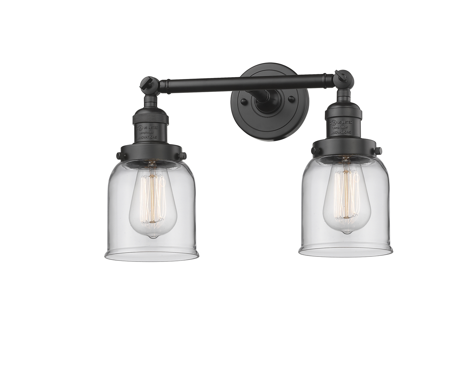 LED Bath Vanity by Innovations - Franklin Restoration Collection, Oil Rubbed Bronze Finish - 208-OB-G52-LED