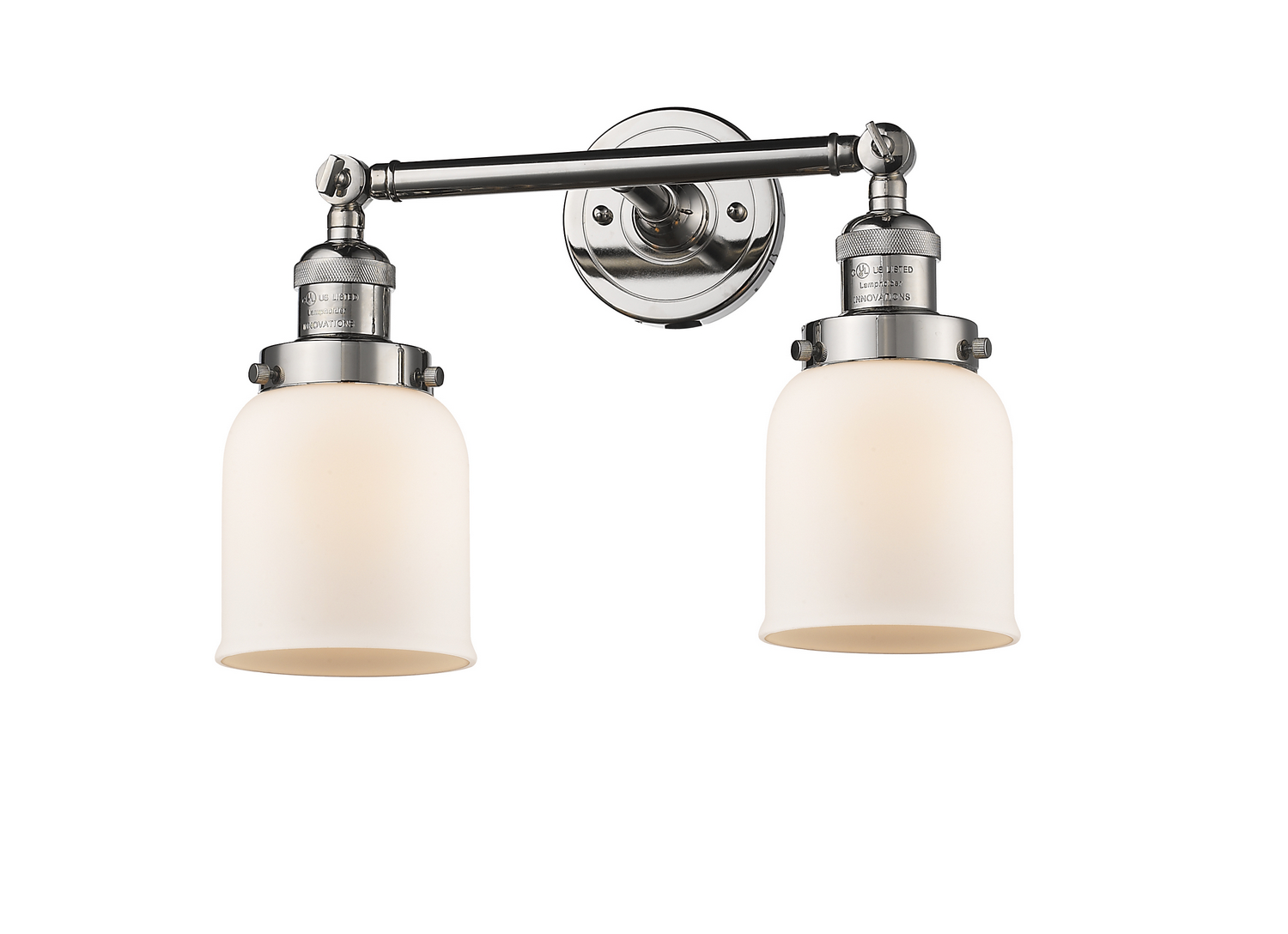 LED Bath Vanity by Innovations - Franklin Restoration Collection, Polished Nickel Finish - 208-PN-G51-LED