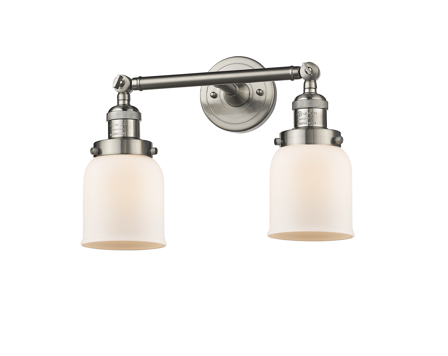 LED Bath Vanity by Innovations - Franklin Restoration Collection, Brushed Satin Nickel Finish - 208-SN-G51-LED