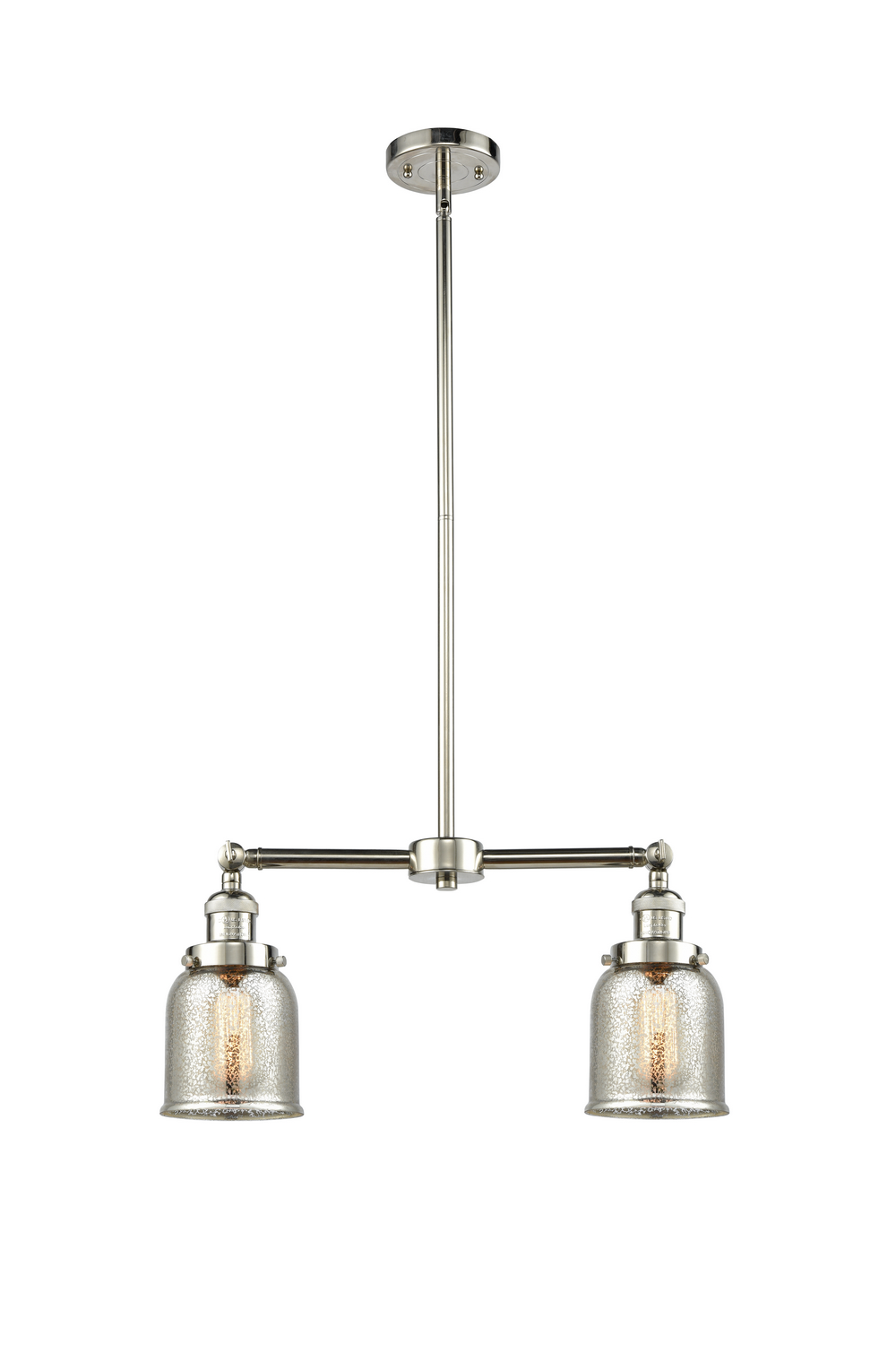 LED Island Pendant by Innovations - Franklin Restoration Collection, Polished Nickel Finish - 209-PN-G58-LED