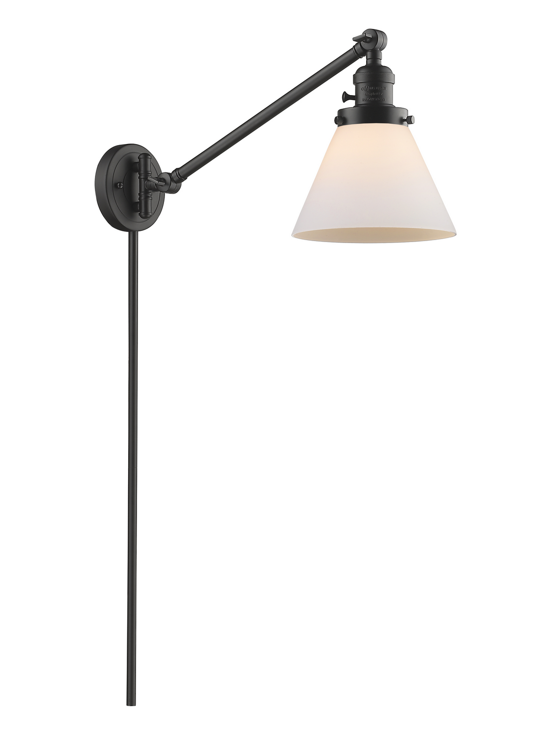 LED Swing Arm by Innovations - Franklin Restoration Collection, Oil Rubbed Bronze Finish - 237-OB-G41-LED