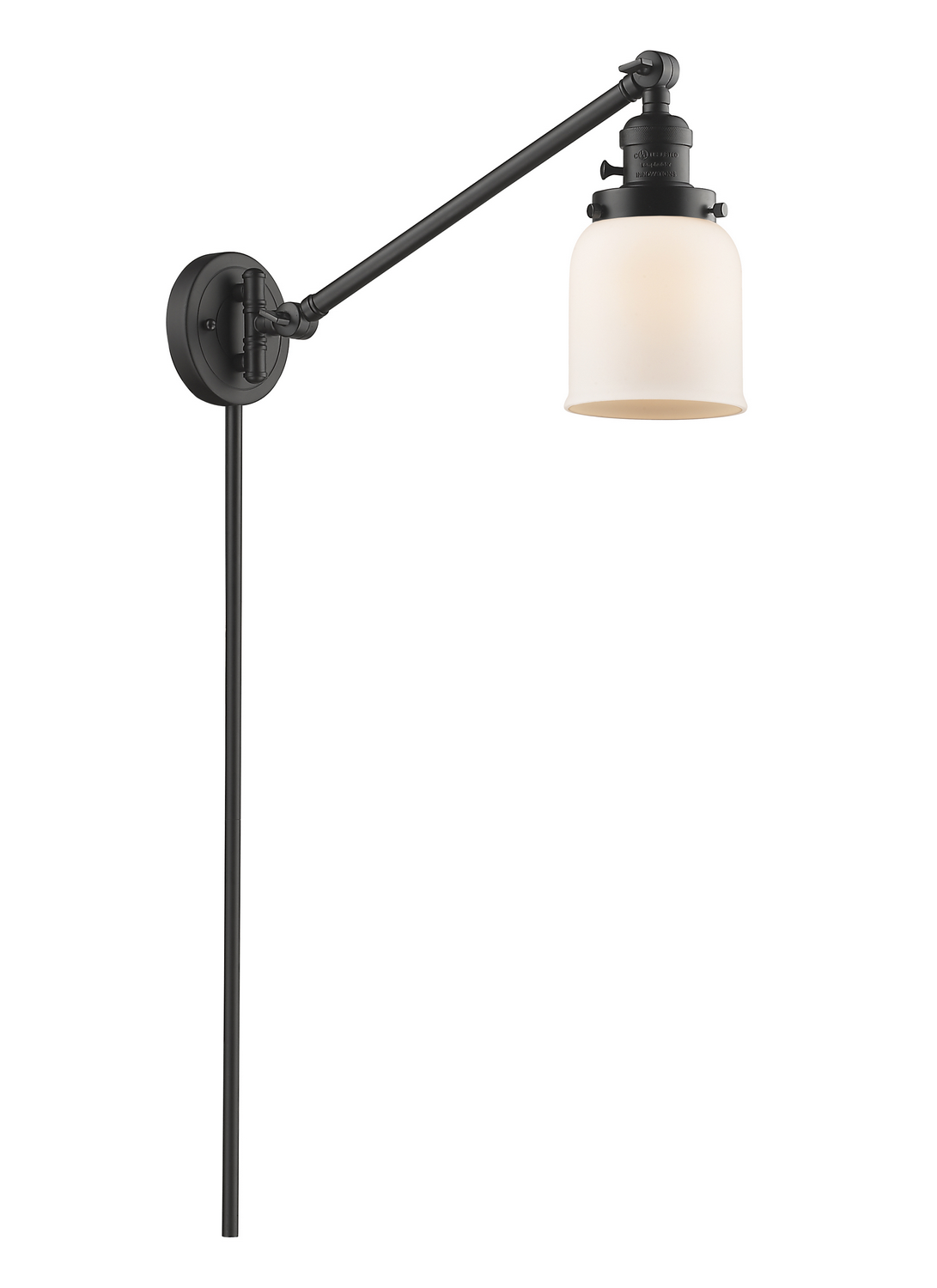 One Light Swing Arm by Innovations - Franklin Restoration Collection, Oil Rubbed Bronze Finish - 237-OB-G51