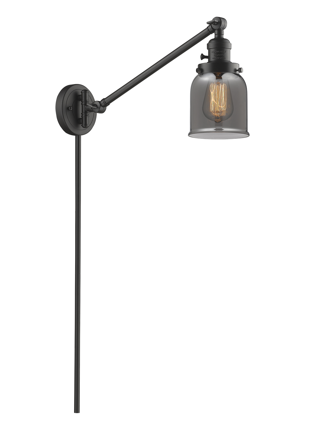 LED Swing Arm by Innovations - Franklin Restoration Collection, Oil Rubbed Bronze Finish - 237-OB-G53-LED
