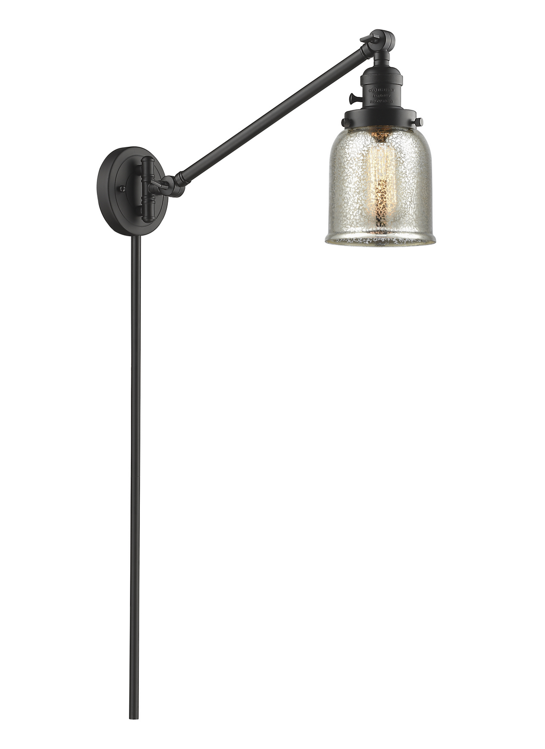 LED Swing Arm by Innovations - Franklin Restoration Collection, Oil Rubbed Bronze Finish - 237-OB-G58-LED