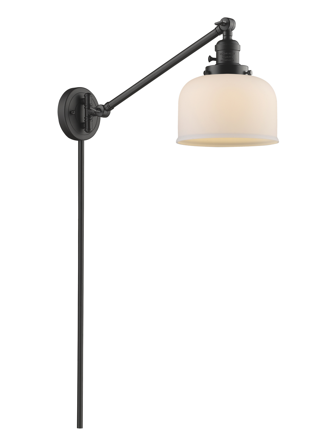 LED Swing Arm by Innovations - Franklin Restoration Collection, Oil Rubbed Bronze Finish - 237-OB-G71-LED