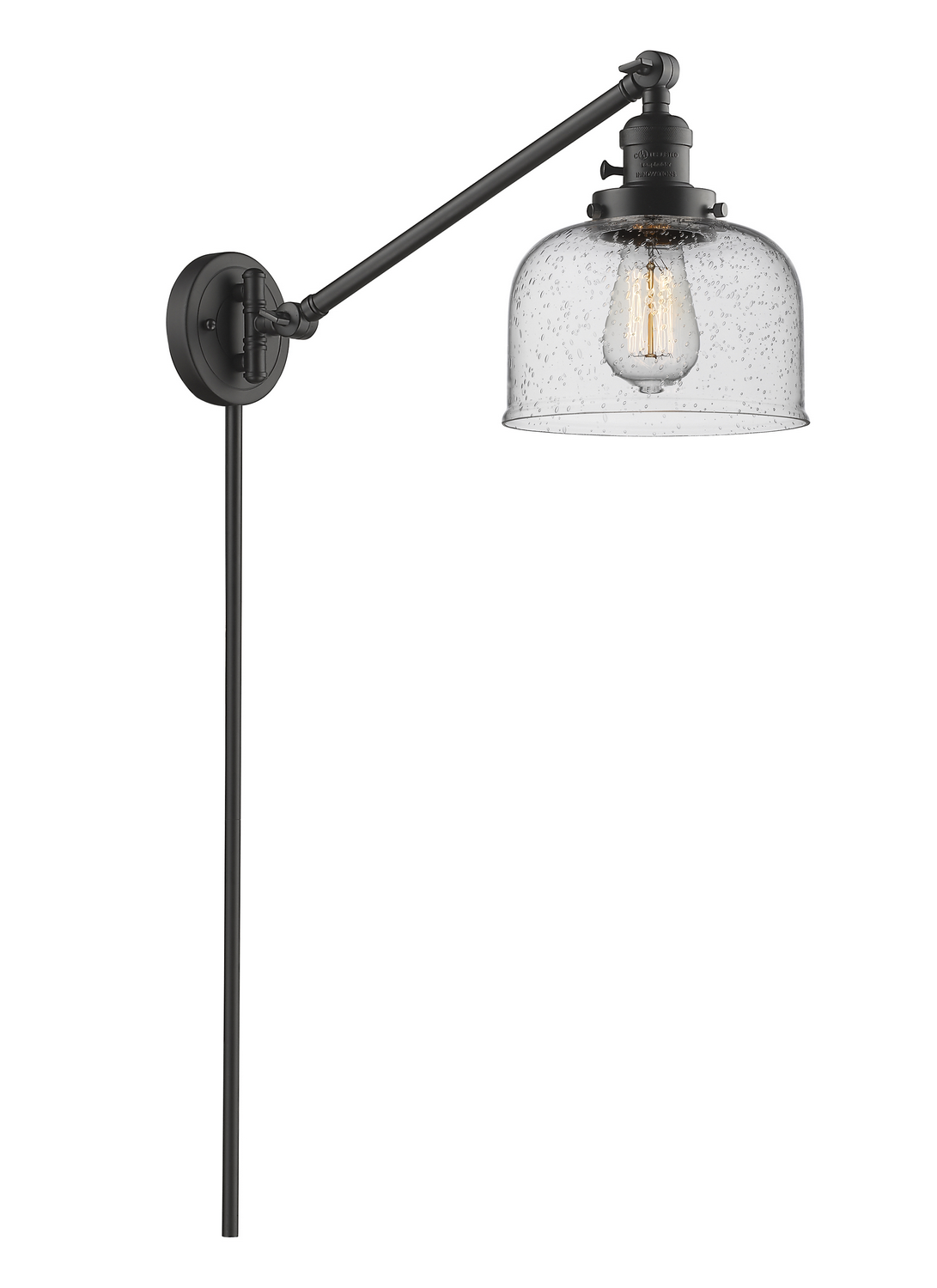LED Swing Arm by Innovations - Franklin Restoration Collection, Oil Rubbed Bronze Finish - 237-OB-G74-LED