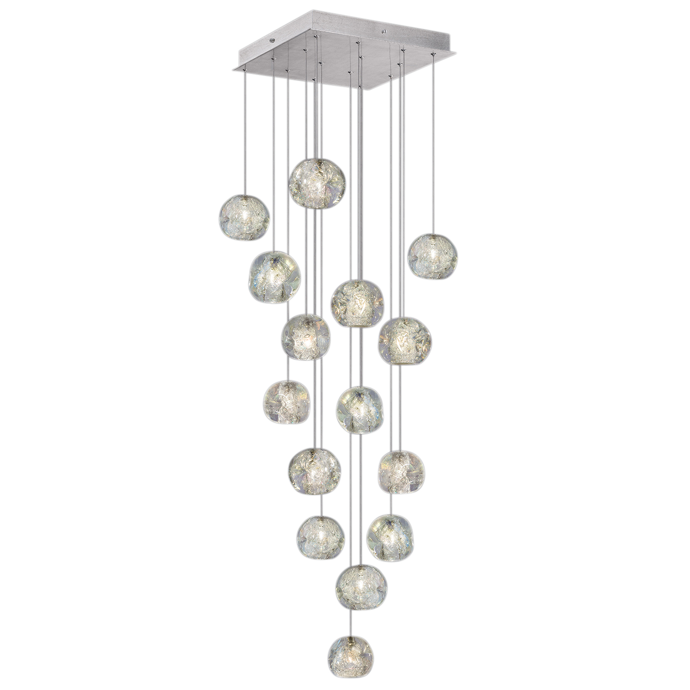 Fine Art Natural Inspirations LED Pendant in Silver - 853040-106LD