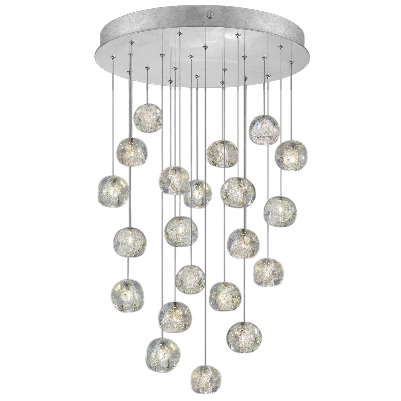 Fine Art Natural Inspirations LED Pendant in Silver - 853240-106LD