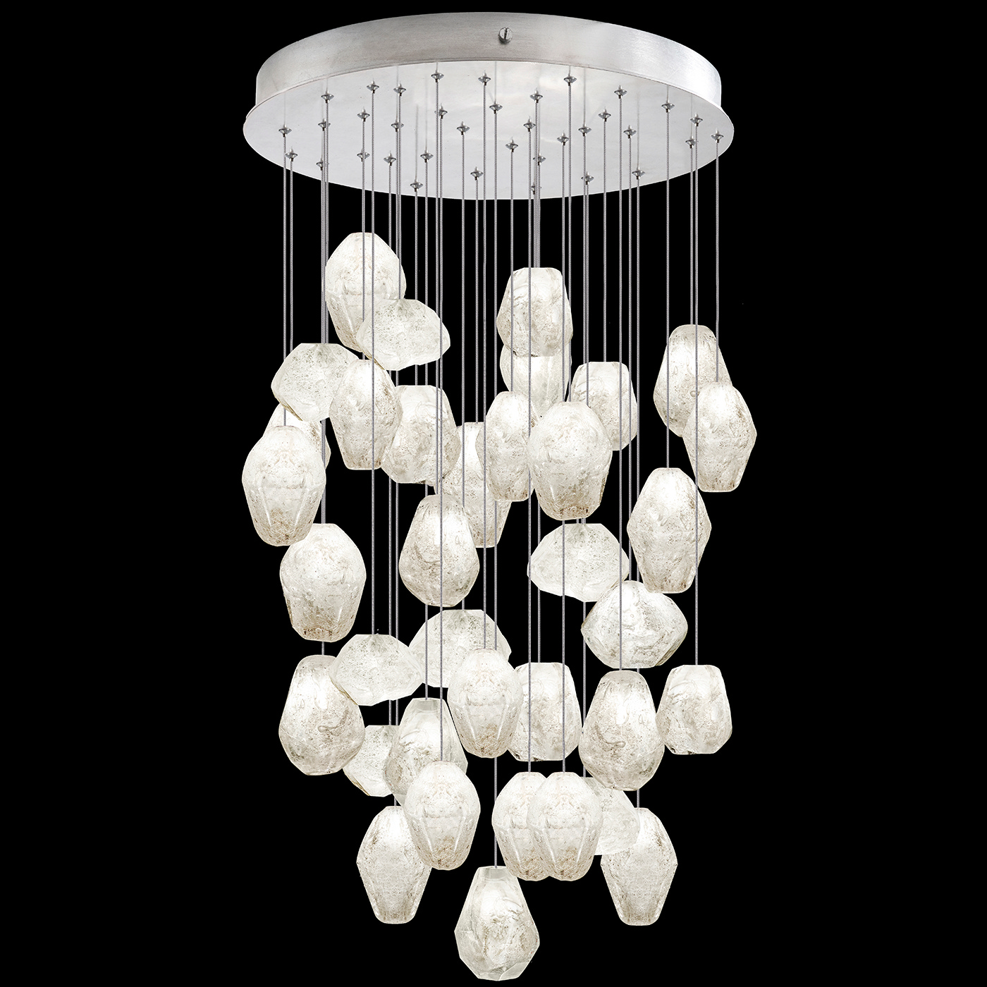 Fine Art Natural Inspirations LED Pendant in Silver - 853440-13LD